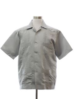 1990's Mens Guayabera Shirt