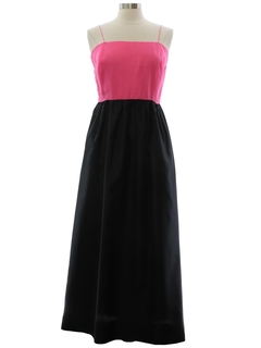 1980's Womens Miss Elliette Designer Dress