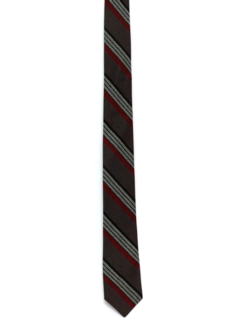 1960's Mens Skinny Diagonal Necktie