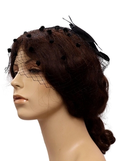 1950's Womens Accessories - Veil Hat
