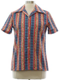 1970's Womens Knit Shirt