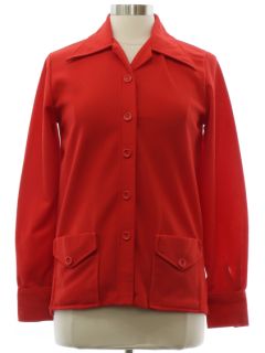 1970's Womens Leisure Shirt Jacket