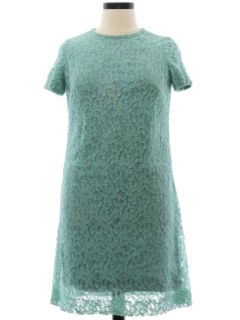 1960's Womens Mod Cocktail Dress