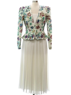 1980's Womens Dress Set