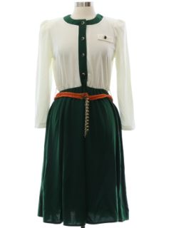1980's Womens Totally 80s Dress