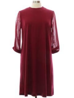 1970's Womens Casual Cocktail Dress