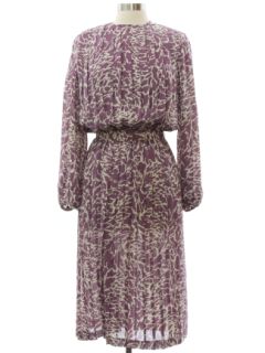 1980's Womens Secretary Dress
