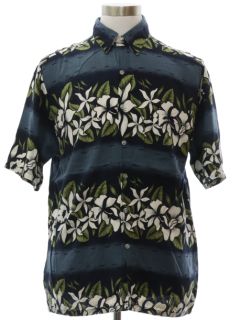 1990's Mens Rayon Hawaiian Shirt