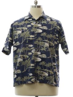 1990's Mens Cotton Hawaiian Shirt