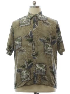 1990's Mens Rayon Hawaiian Shirt