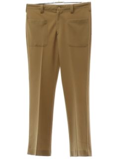 1970's Mens Flared Disco Pants