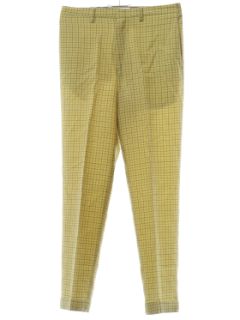 1960's Mens Mod Pants