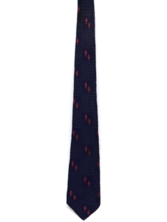 1960's Mens Skinny Rockabilly Necktie