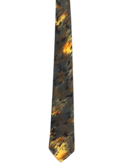 1960's Mens Skinny Rockabilly Necktie