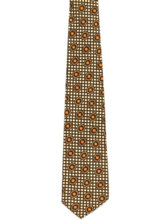 1960's Mens Mod Necktie