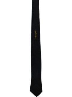 1960's Mens Skinny Rockabilly Necktie