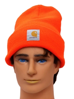 1990's Unisex Accessories - Carhartt Beanie Hat