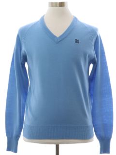 1980's Mens CC Monogrammed Sweater