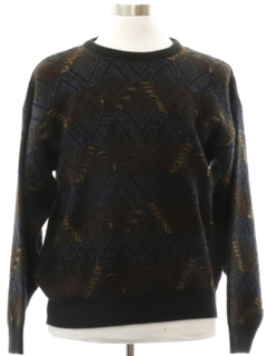 1980's Mens Totally 80s Cosby Style Sweater
