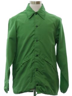 1970's Mens King Louie Windbreaker Snap Jacket