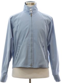 1980's Mens Izod Mod Zip Golf Jacket