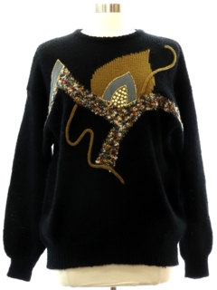 1980's Womens Totally 80s Sweater