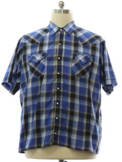 1980's Mens Western Shirt