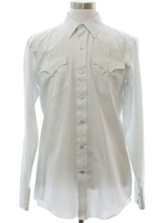 1980's Mens Western Shirt