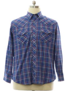 1990's Mens Western Shirt