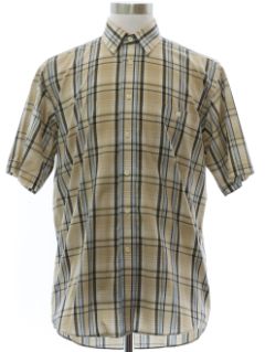 1980's Mens Towncraft Preppy Shirt
