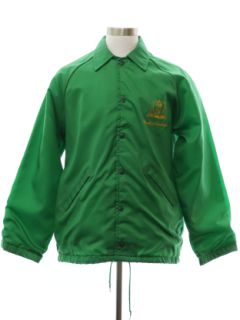 1980's Mens Bank of Stockton Windbreaker Jacket