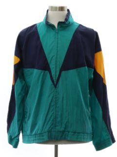 1980's Mens Totally 80s Windbreaker Jacket
