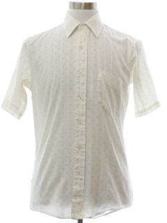 1980's Mens Gino Fabrini Shirt
