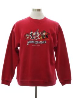 1980's Unisex Merrie Melodies Warner Bros Sweatshirt