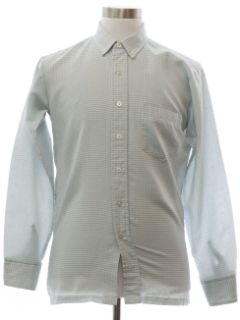 1960's Mens Mod Preppy Sport Shirt