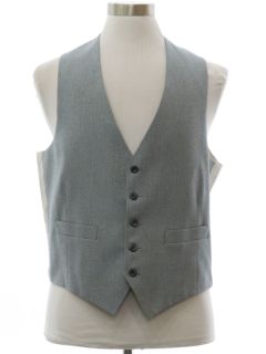 1980's Mens Suit Vest