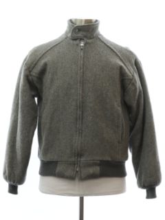 1980's Mens Manhattan Wool Blend Jacket