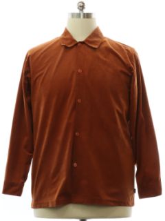 1990's Mens Ultra-Suede Club/Rave Shirt
