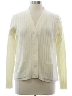 1970's Womens Cardigan Sweater