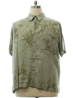 1990's Mens Rayon Hawaiian Shirt