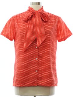 1980's Womens Secretary Shirt