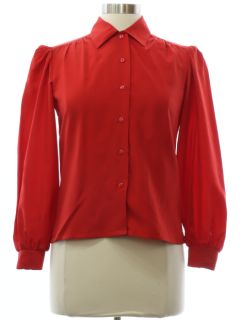 1980's Womens Secretary Shirt