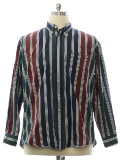 1980's Mens Preppy Shirt