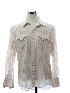 1980's Mens Miller Western Shirt