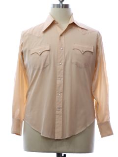 1970's Mens Western Shirt