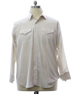 1980's Mens Western Shirt