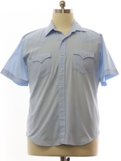 1980's Mens Western Shirt