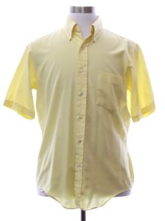 1980's Mens Arrow Dover Preppy Shirt