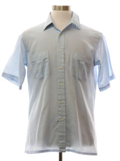 1980's Mens Manhattan Grunge Mod Sport Shirt