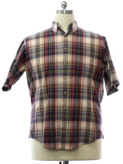 1980's Mens Brooks Brothers Preppy Shirt